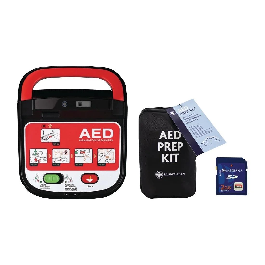 Mediana HeartOn AED with CPR training